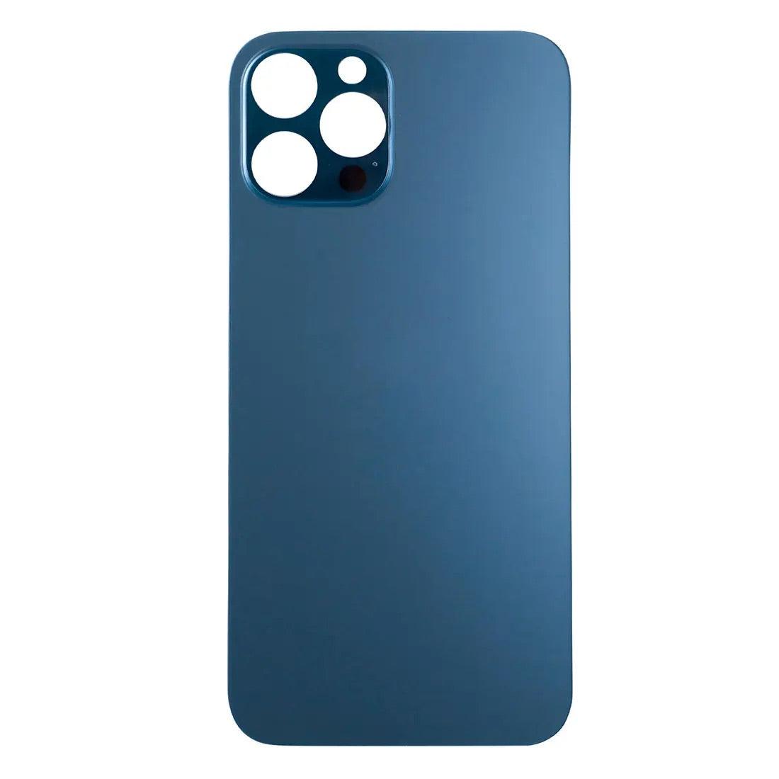 Replacement Back Cover Glass for iPhone 12 PRO with large Holes - (PACIFIC BLUu Replacement Back Cover Glass for iPhone 12 PRO with large Holes - (PACIFIC BLUu